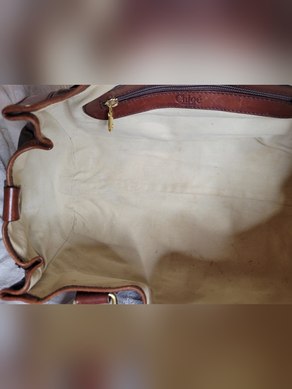 CHLOE KERALA VINTAGE SATCHEL - Picture 10 of 13